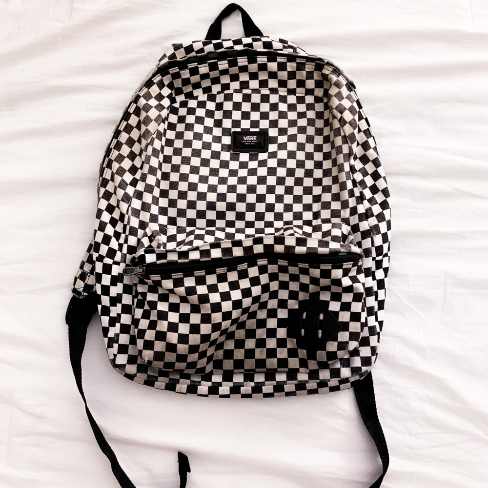 Checkered Vans Backpack!